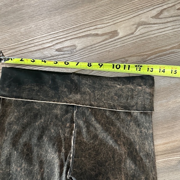 Fringed Brown Leggings - Picture 6 of 11